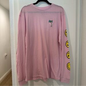 Eighty Eight Light Pink Crew Neck Tee